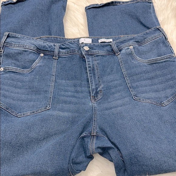 True Craft Classic Blue Women's Jeans size 22W - Picture 1 of 5